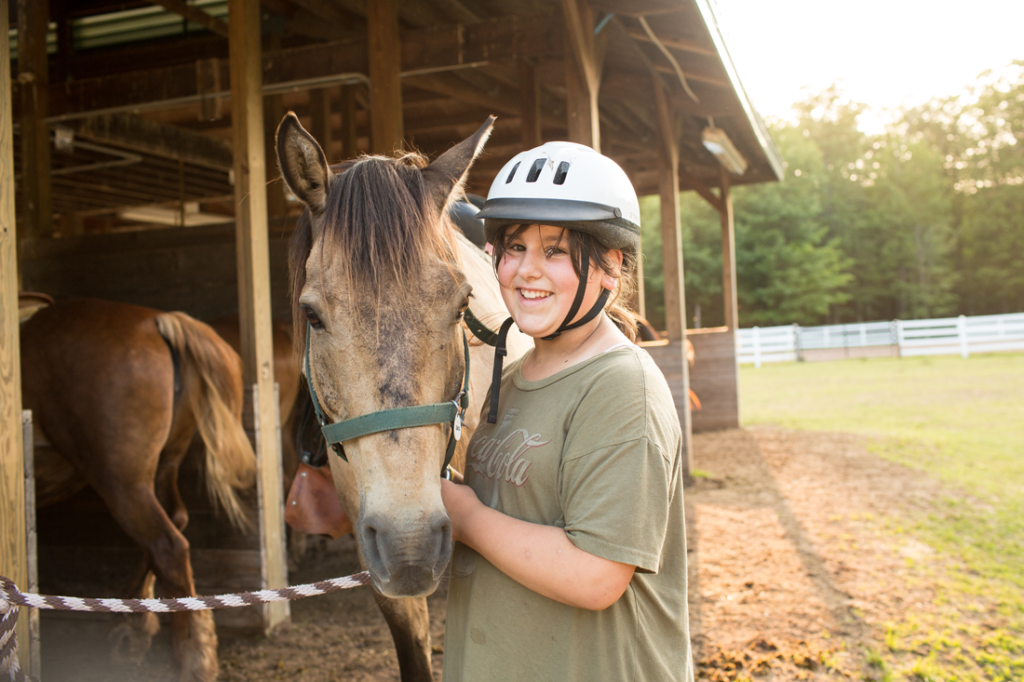 Girl with a Horse